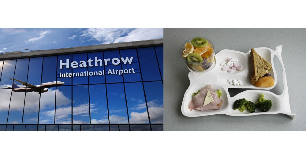 Heathrow Food Tray